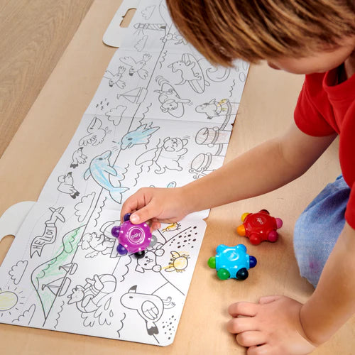 Colour Burst Grip Crayon