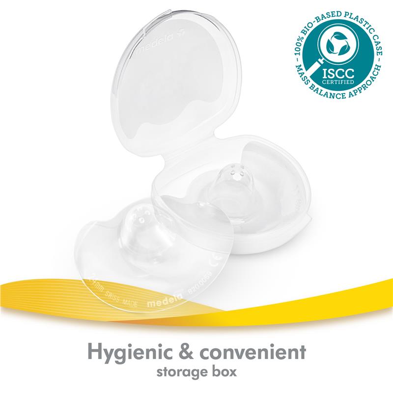 Contact Breastfeeding Nipple Shields Large 2pk L 24mm - Medela