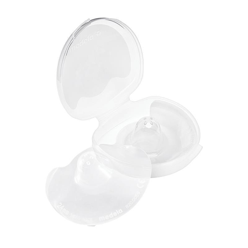 Contact Breastfeeding Nipple Shields Large 2pk L 24mm - Medela