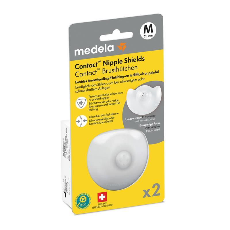 Contact Breastfeeding Nipple Shields Medium 2pk M 20mm - Medela