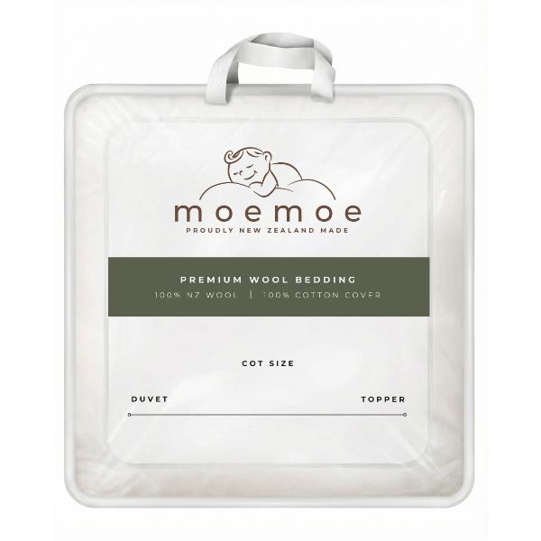 100% NZ Wool Cot Duvet - Three Seasons Weight