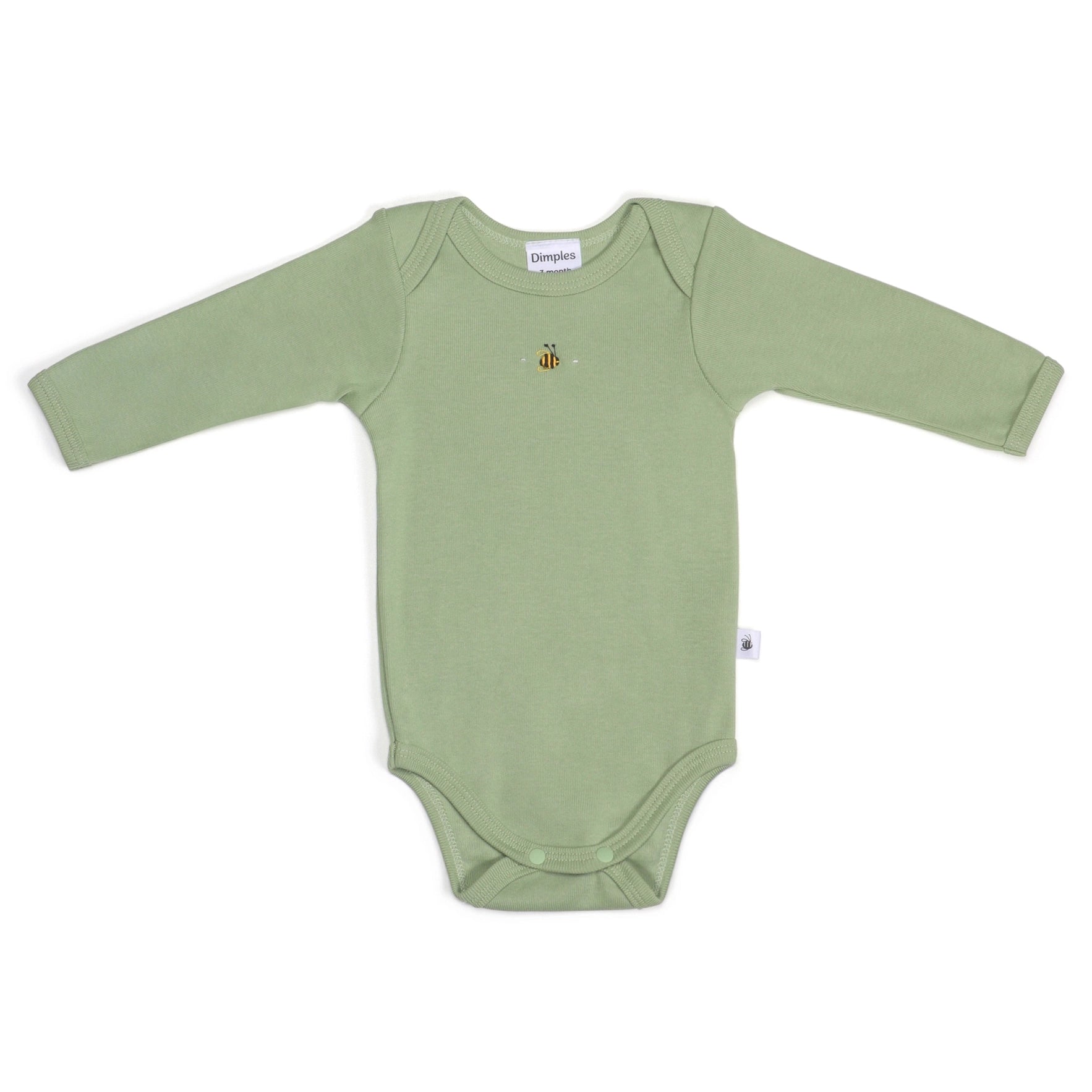 Cotton Long Sleeve Bodysuit