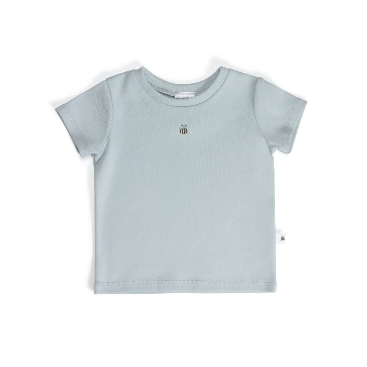 Cotton T-Shirt 12mth Sky - Dimples