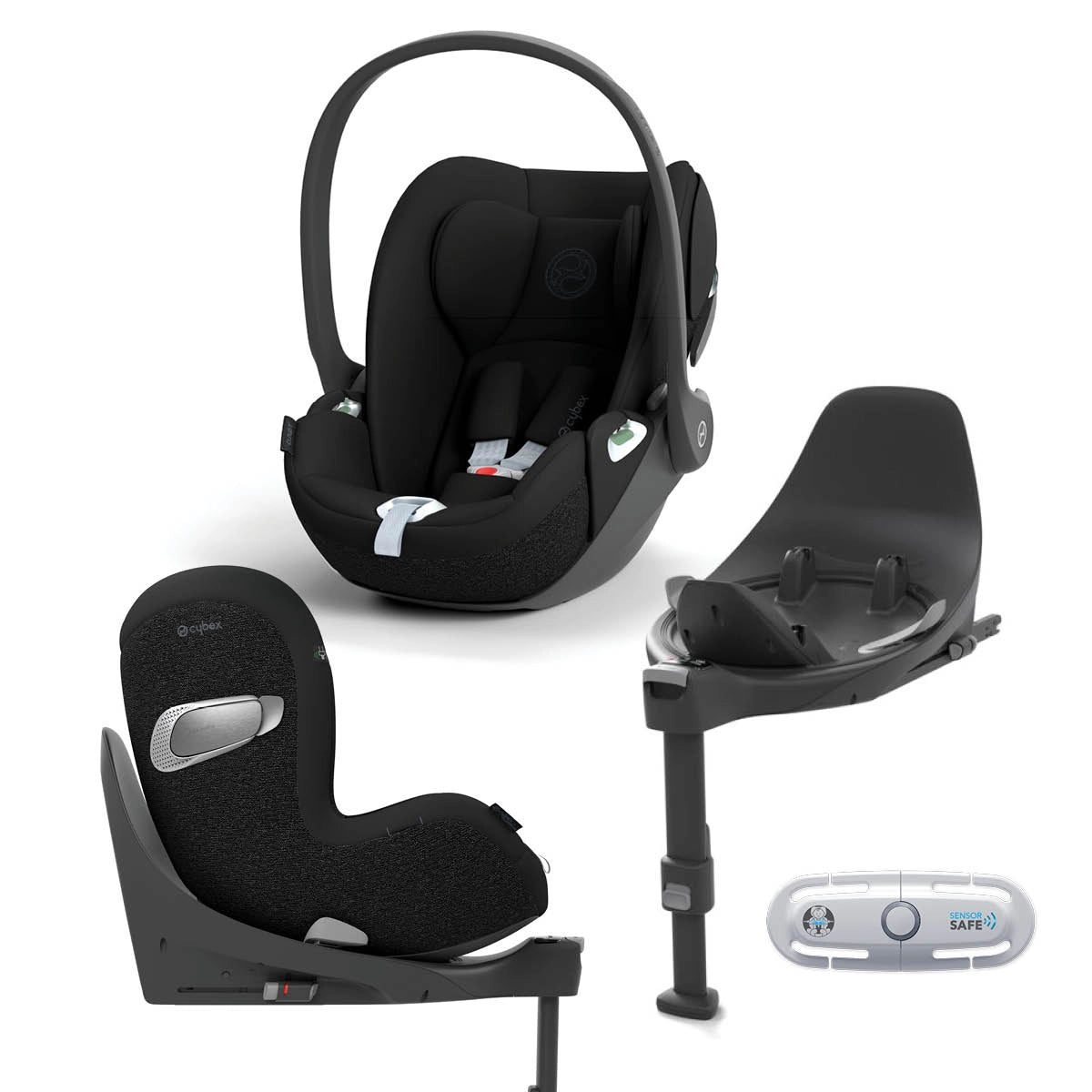 Cybex T Bundle + Free Sensorsafe - Sepia Black