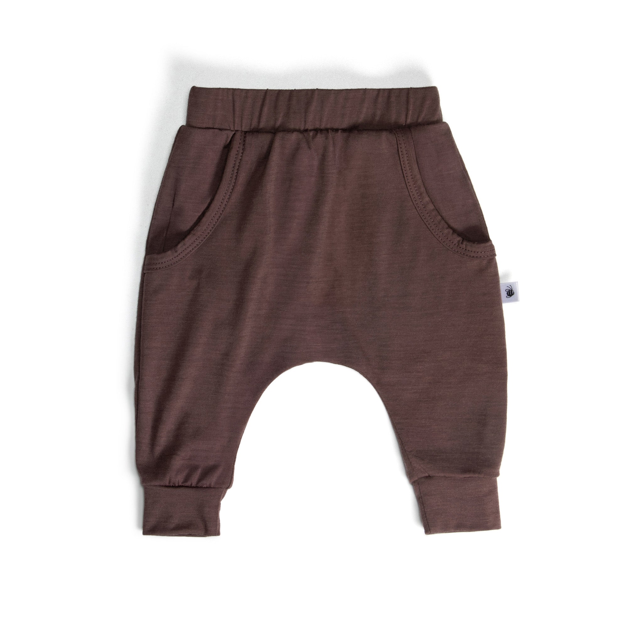 Merino Pants 12mth Damson - Dimples
