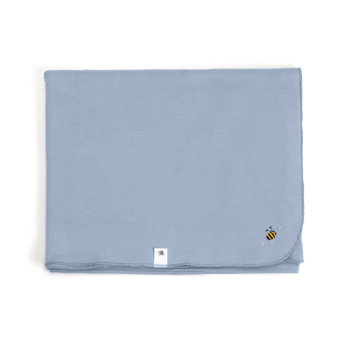 Merino XL Wrap 120x100 Alpine Blue - Dimples