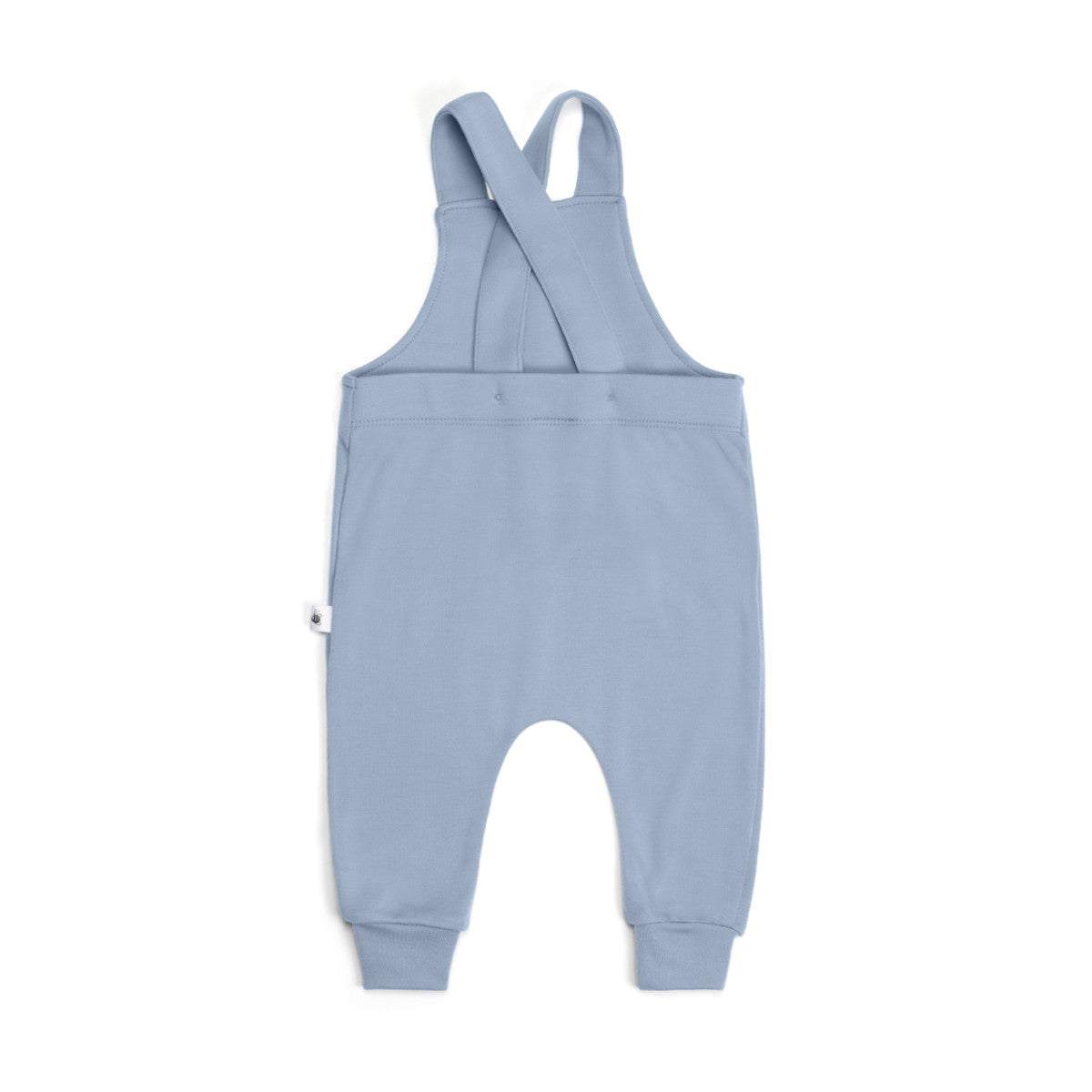 Merino Overall 12mth Alpine Blue - Dimples