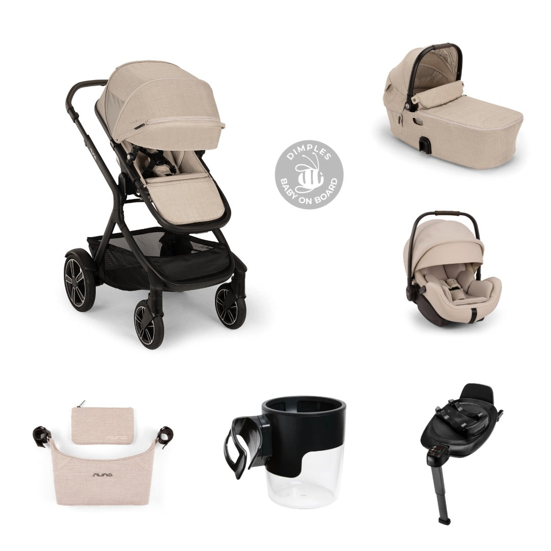 Demi Next Newborn Travel Bundle - Biscotti