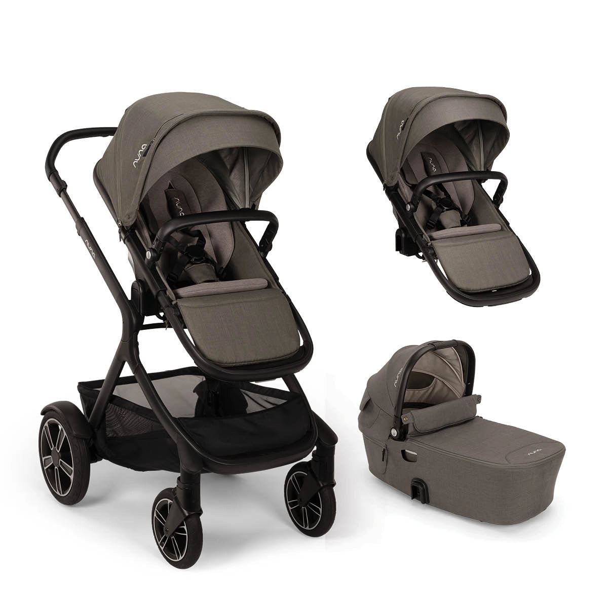 Demi Next Bundle - Granite - Nuna
