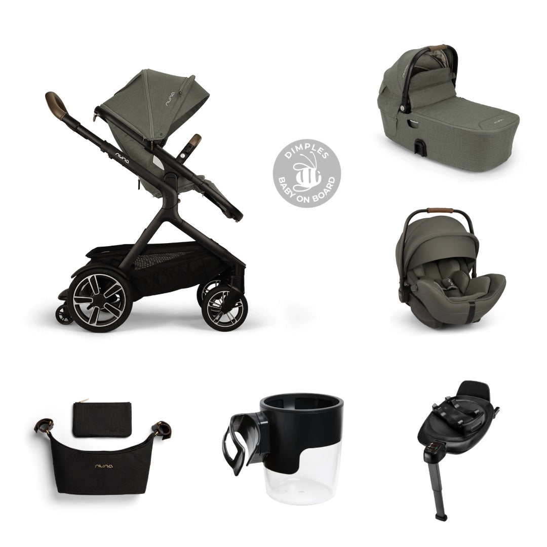 Demi Next Newborn Travel Bundle - Pine
