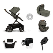 Demi Next Newborn Travel Bundle - Pine