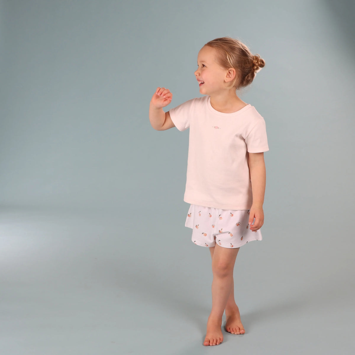 Cotton Smocked Shorts