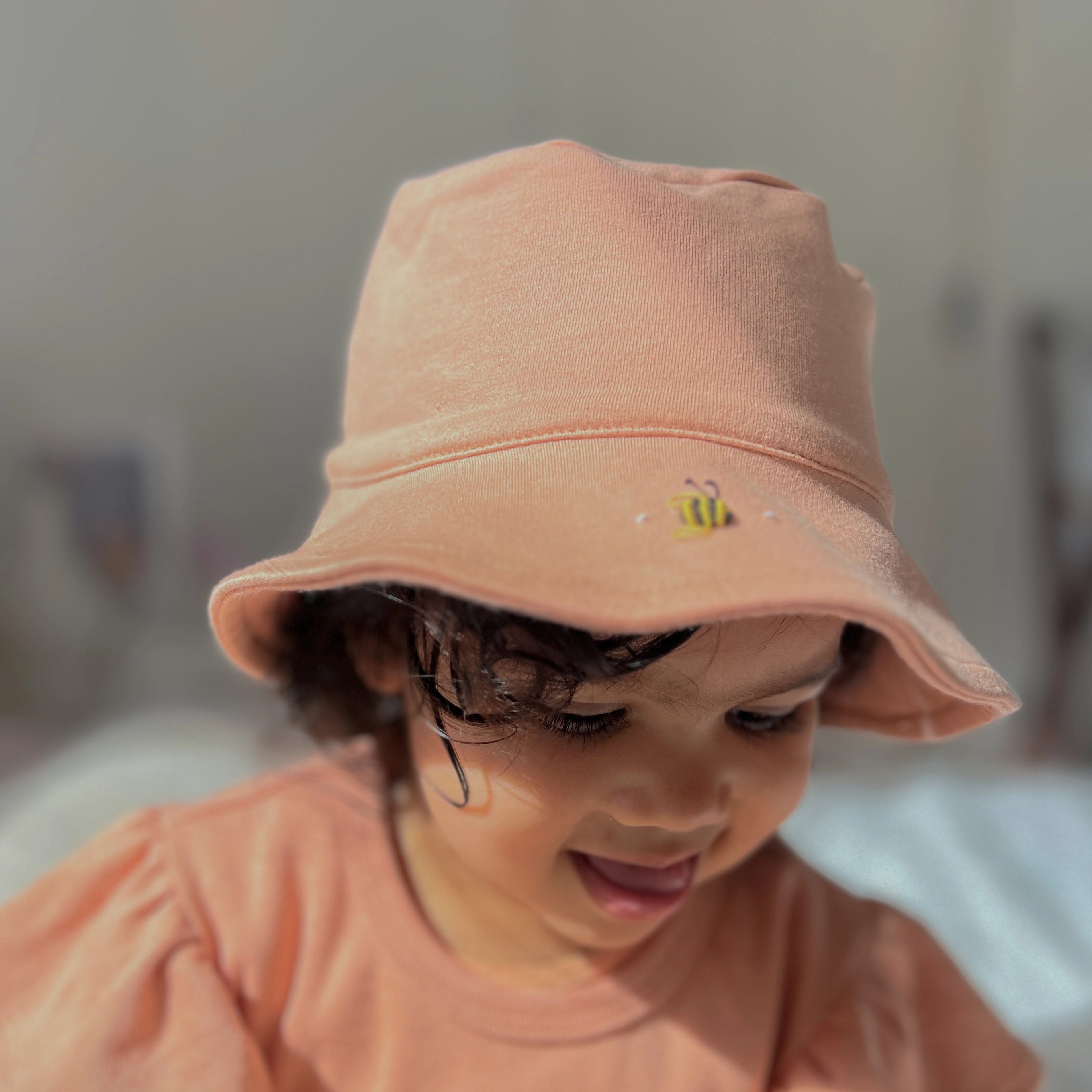 Cotton Sunhat L Clay - Dimples