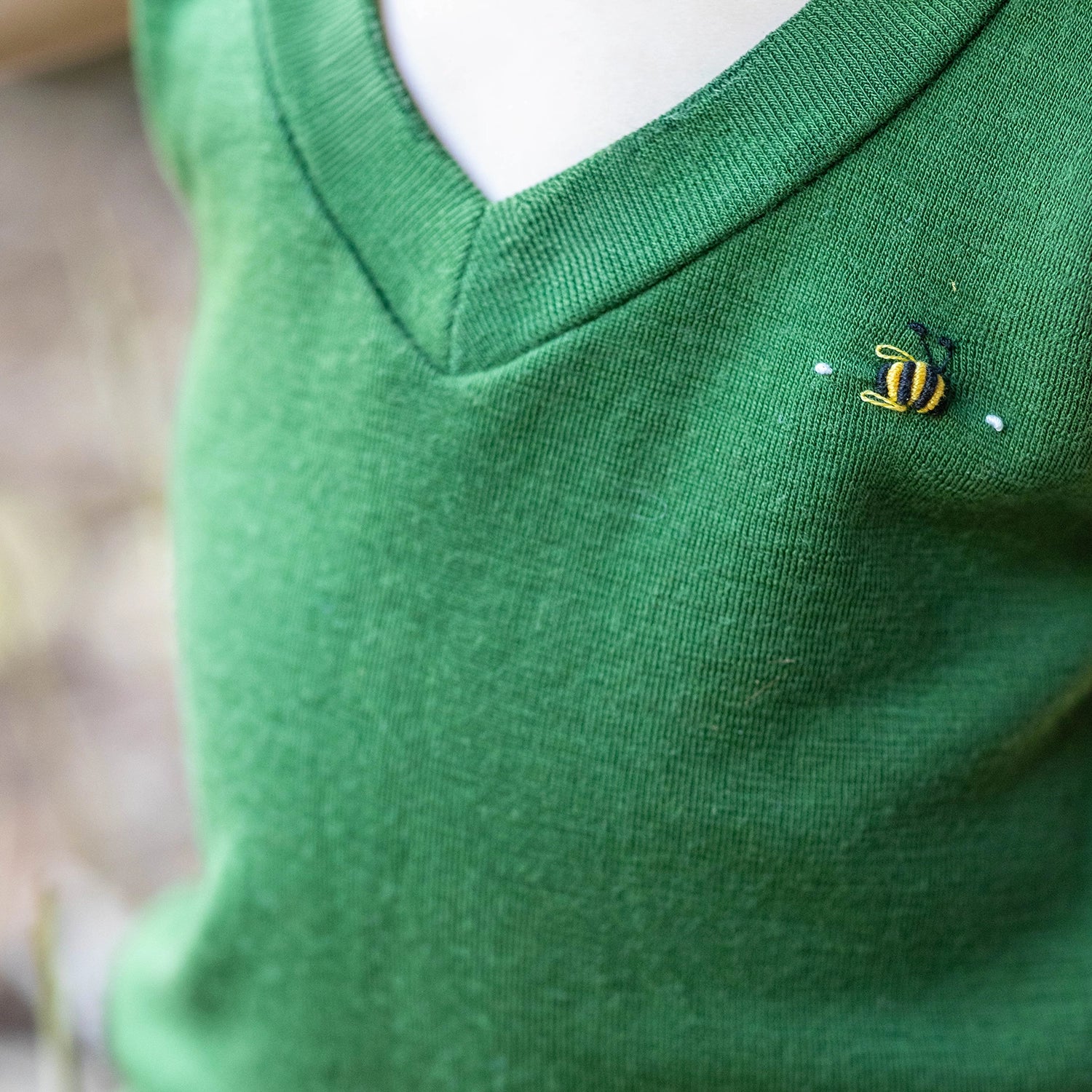 Merino Vest 12mth Evergreen - Dimples