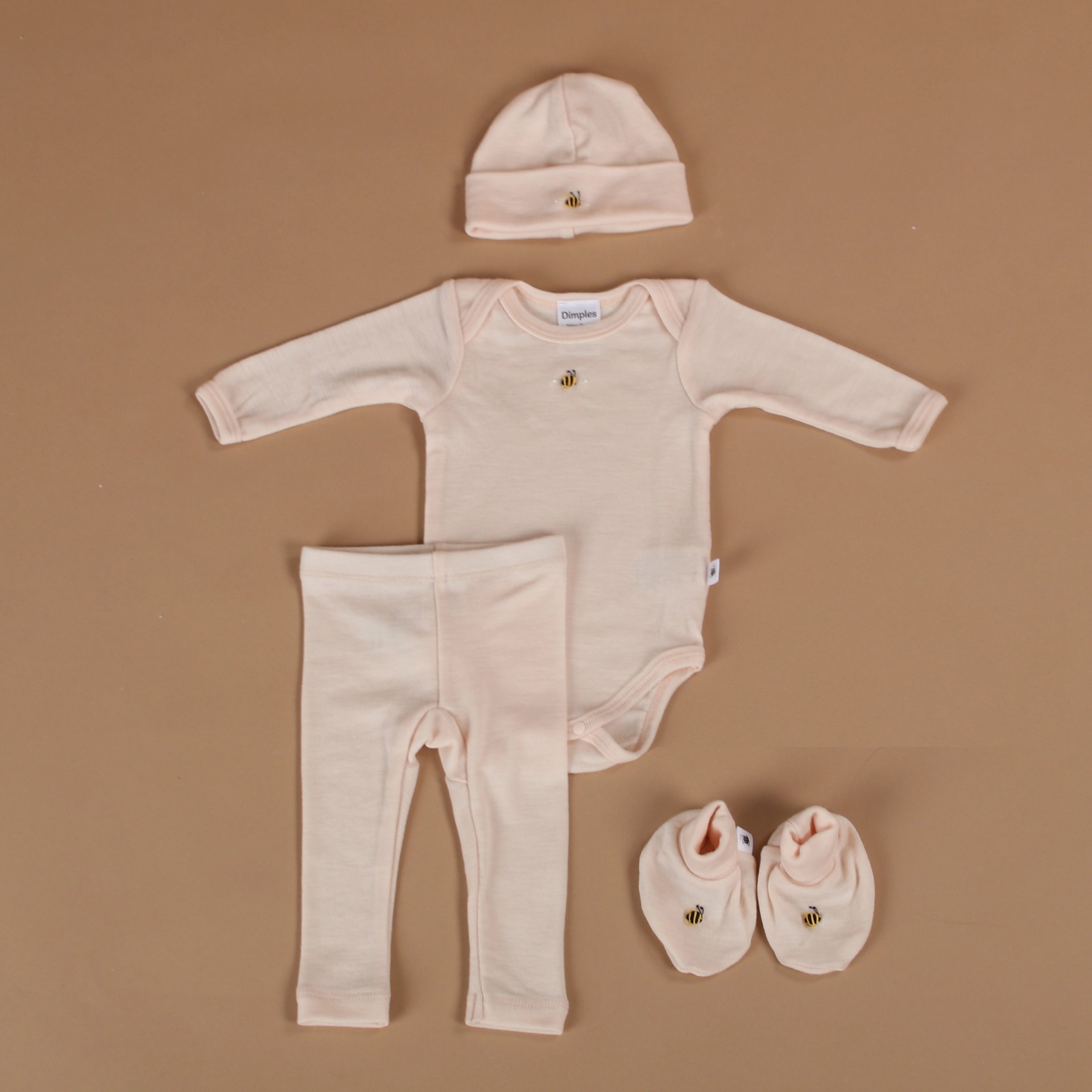 Merino Bodysuit - Dimples - Dimples