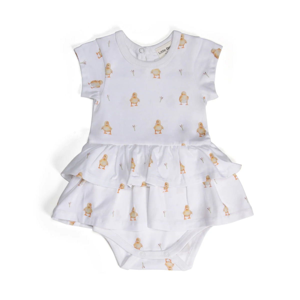 Cotton Skirt Bodysuit