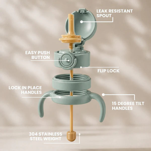 Ease Baby Water Bottle Posey - Ease.Baby