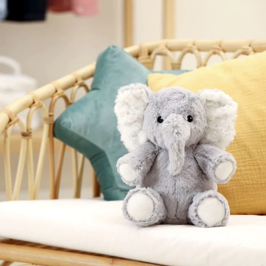 Elliot the Elephant - On The Go Travel Size Elephant - Cloud.b