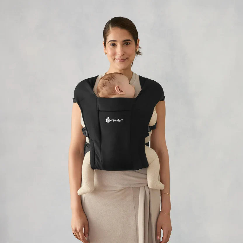 Ergobaby Embrace Newborn Carrier Pure Black - ErgoBaby