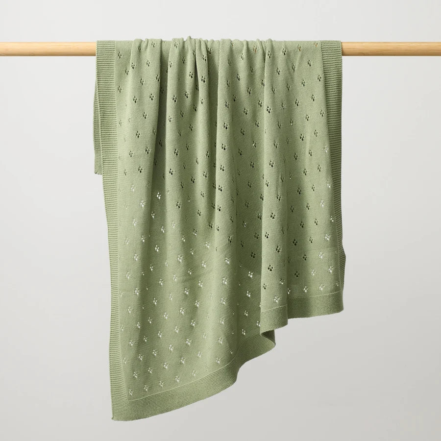 Emery Baby Blanket Willow - Over the Dandelions