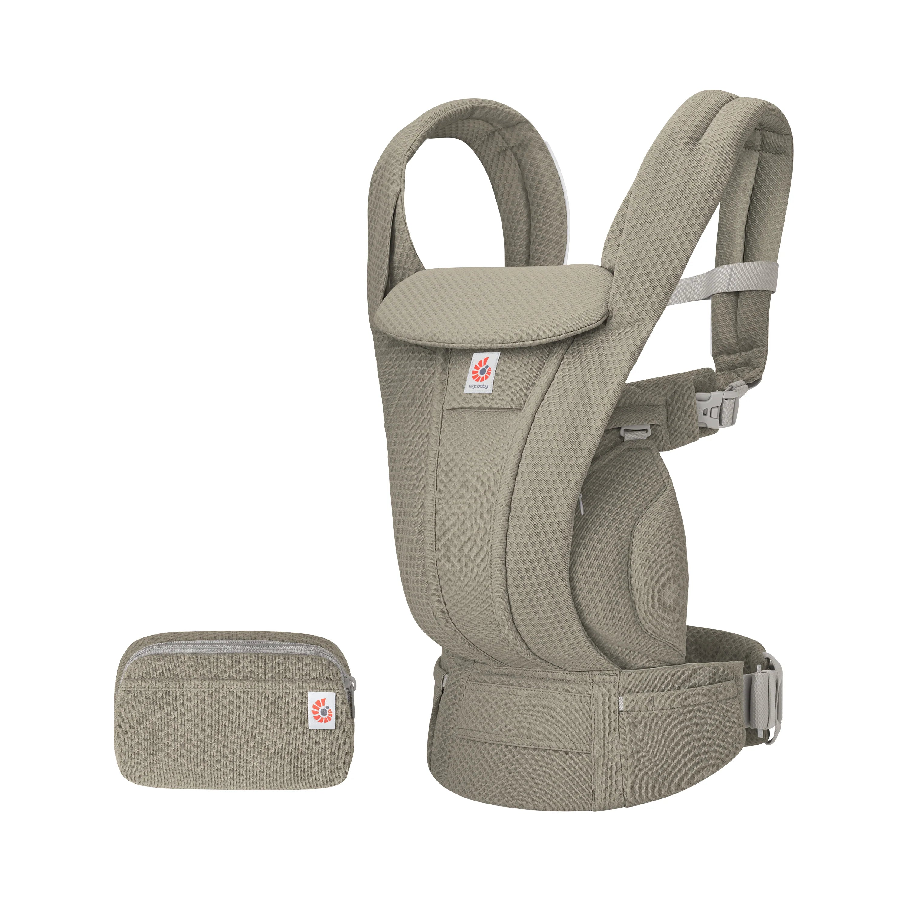Ergobaby Omni Deluxe Mesh Carrier Soft Olive - ErgoBaby