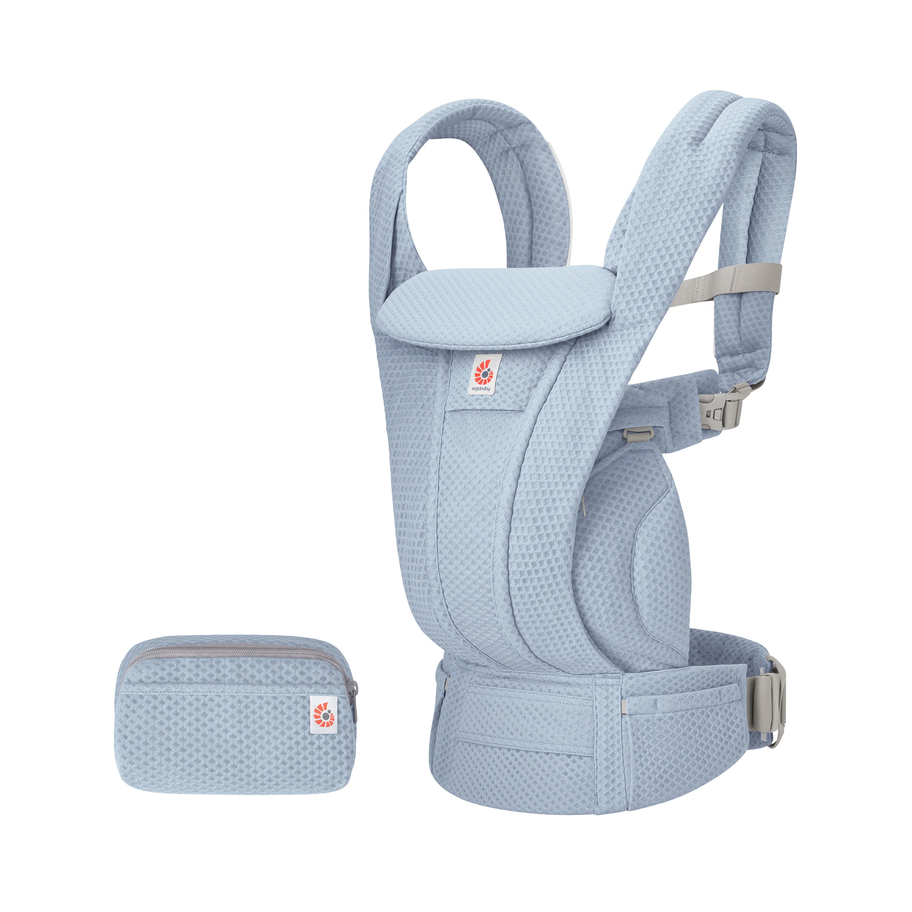 Ergobaby Omni Deluxe Mesh Carrier Serene Blue - ErgoBaby