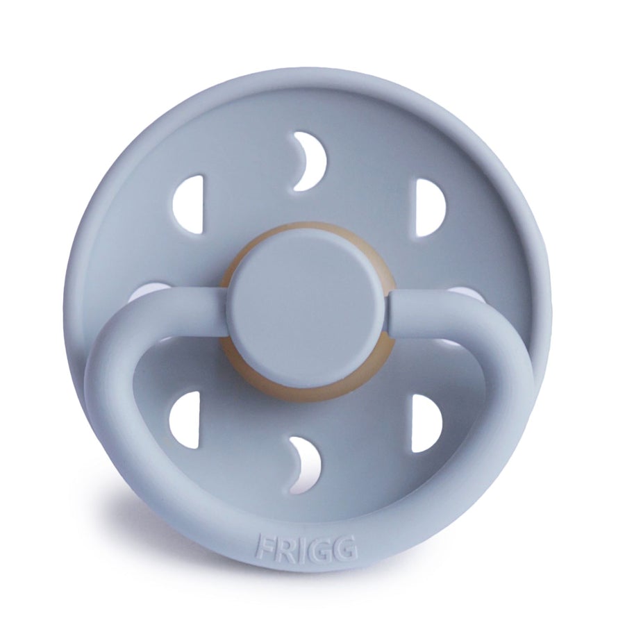 Moon Latex Pacifier 2 Pack - Frigg - Dimples