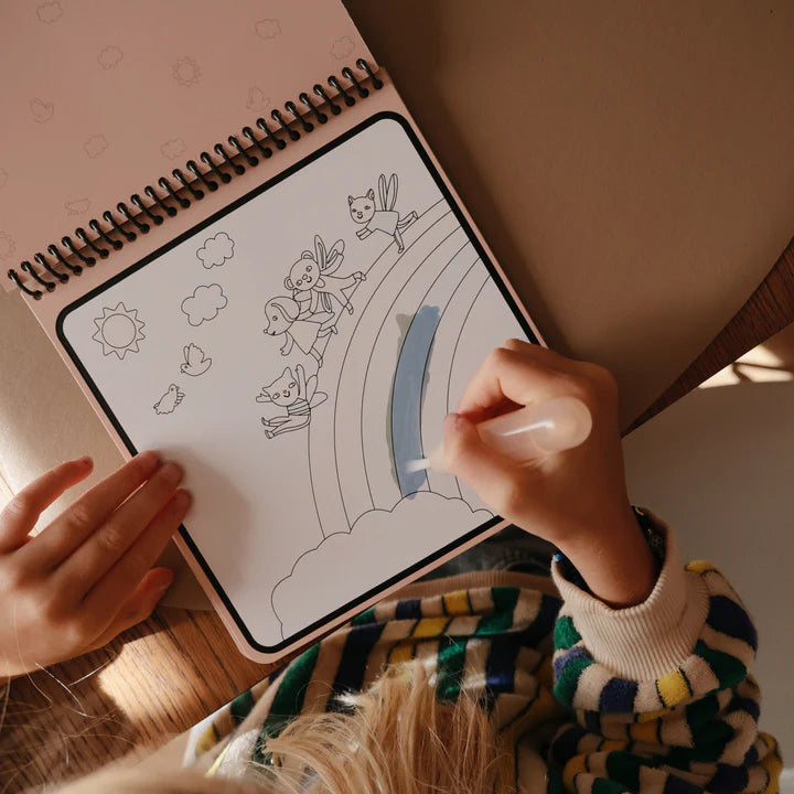 Mushie Reusable Water Colour Pad Fairies - Mushie
