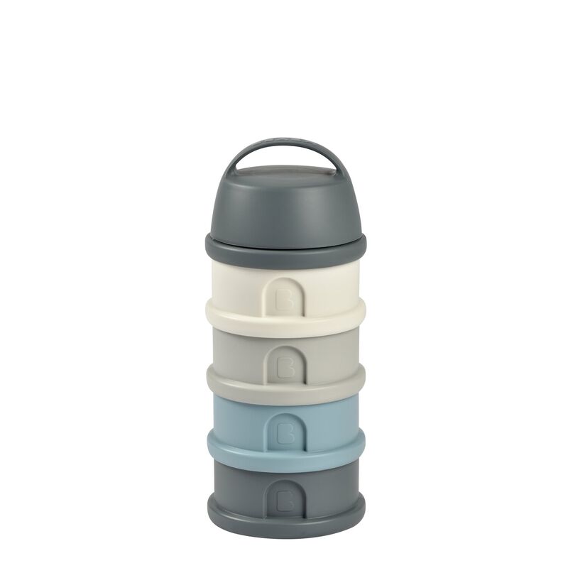 Beaba Formula & Snack Container Mineral Grey/Blue - Beaba