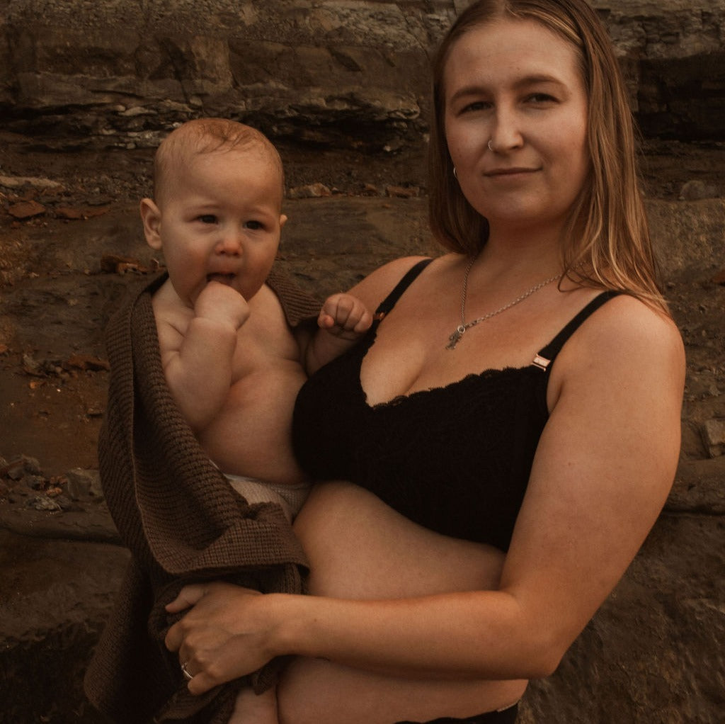 Hotmilk Warrior 2.0 FlexFit Nursing Bra Black 10/32B-C Busty - Hotmilk