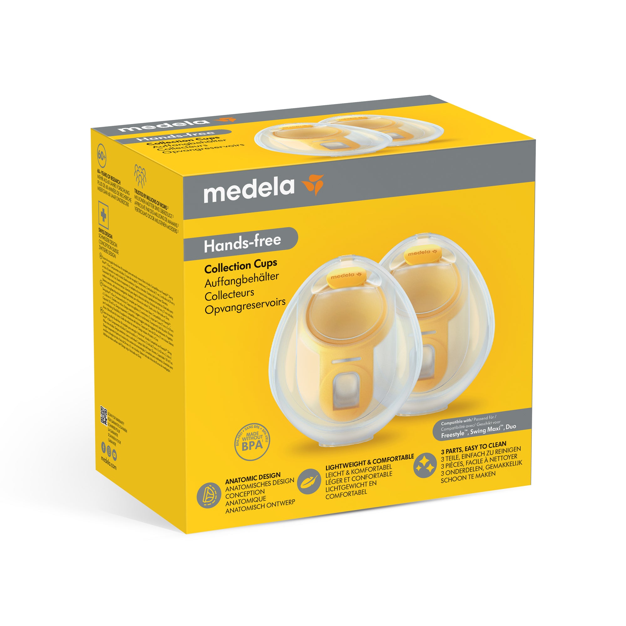 Hands Free Collection Cups - Medela