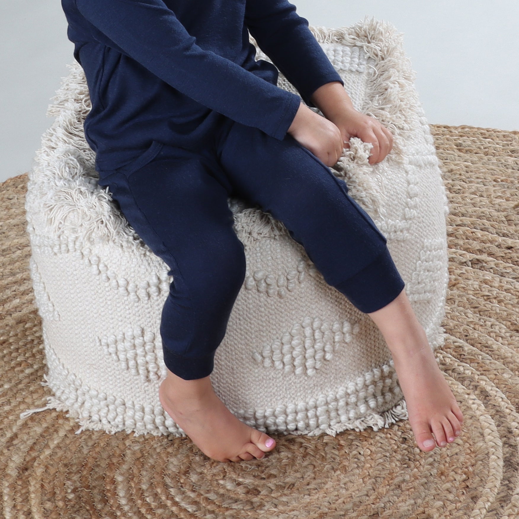 Merino Pants 12mth Midnight Blue - Dimples