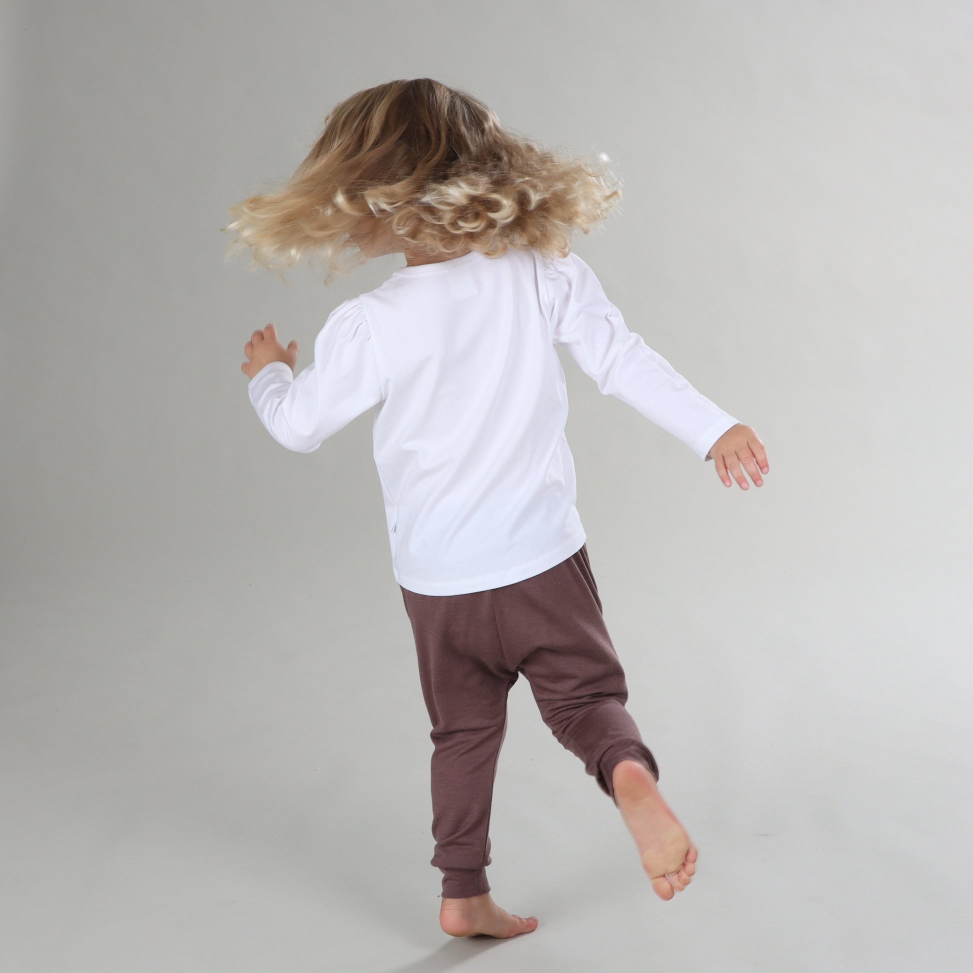 Cotton Long Sleeve Top 12mth Floral - Little Bee by Dimples