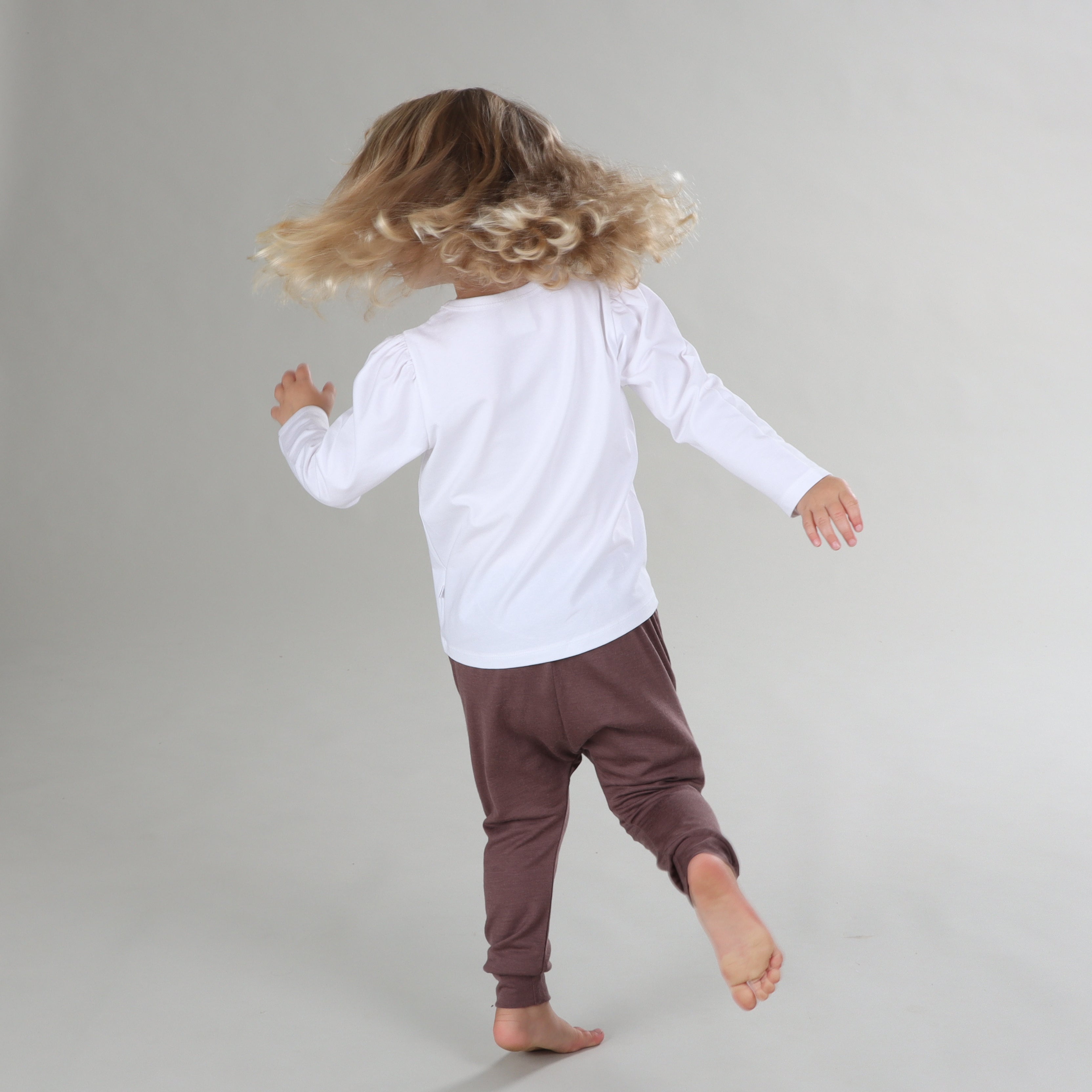 Cotton Long Sleeve Top 12mth Floral - Little Bee by Dimples