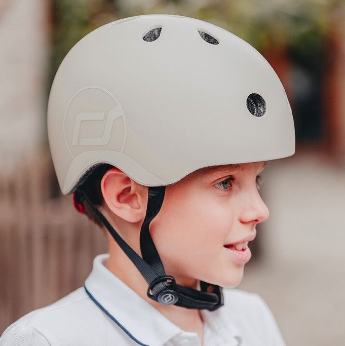 Helmet - XXS Ash XXS-S - Scoot and Ride