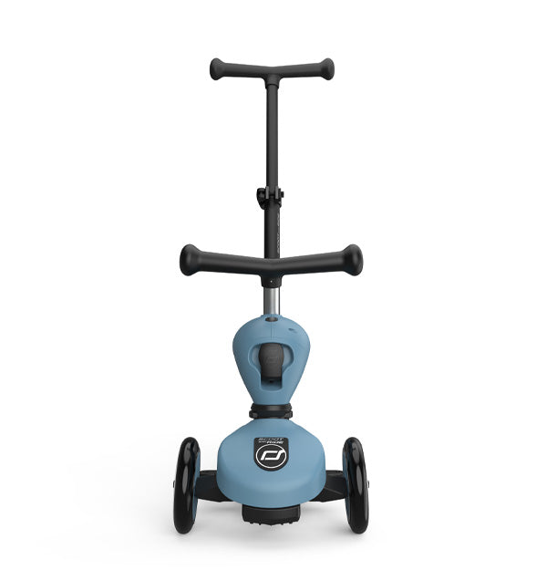 Highwaykick 1 Push and Go Steel - Scoot and Ride