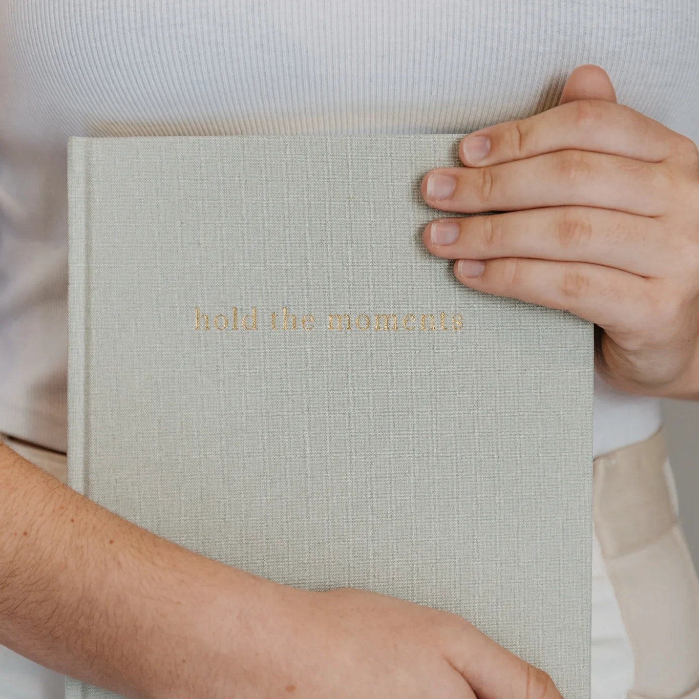 Hold the Moments - Family Keepsake Journal