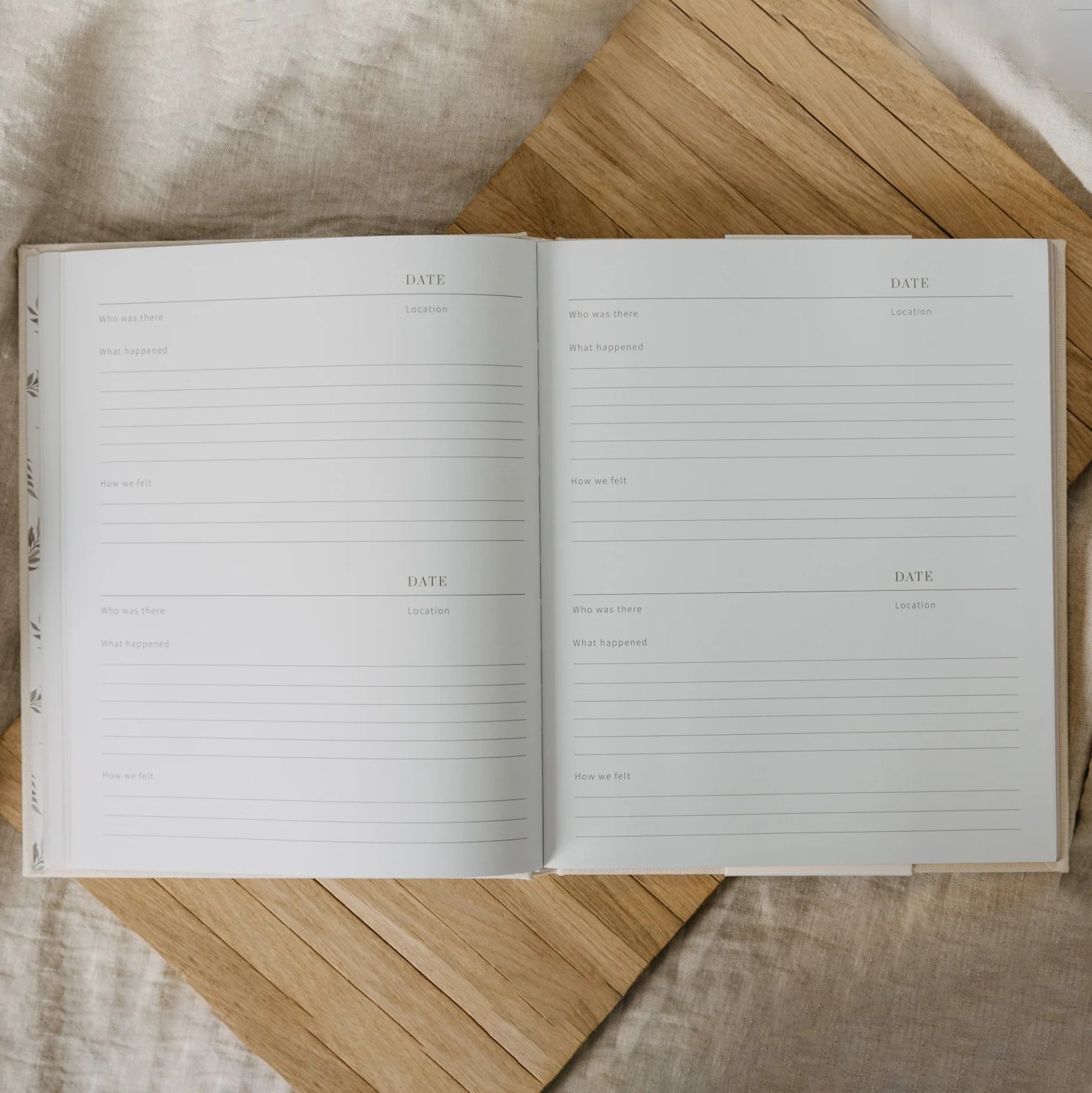 Hold the Moments - Family Keepsake Journal