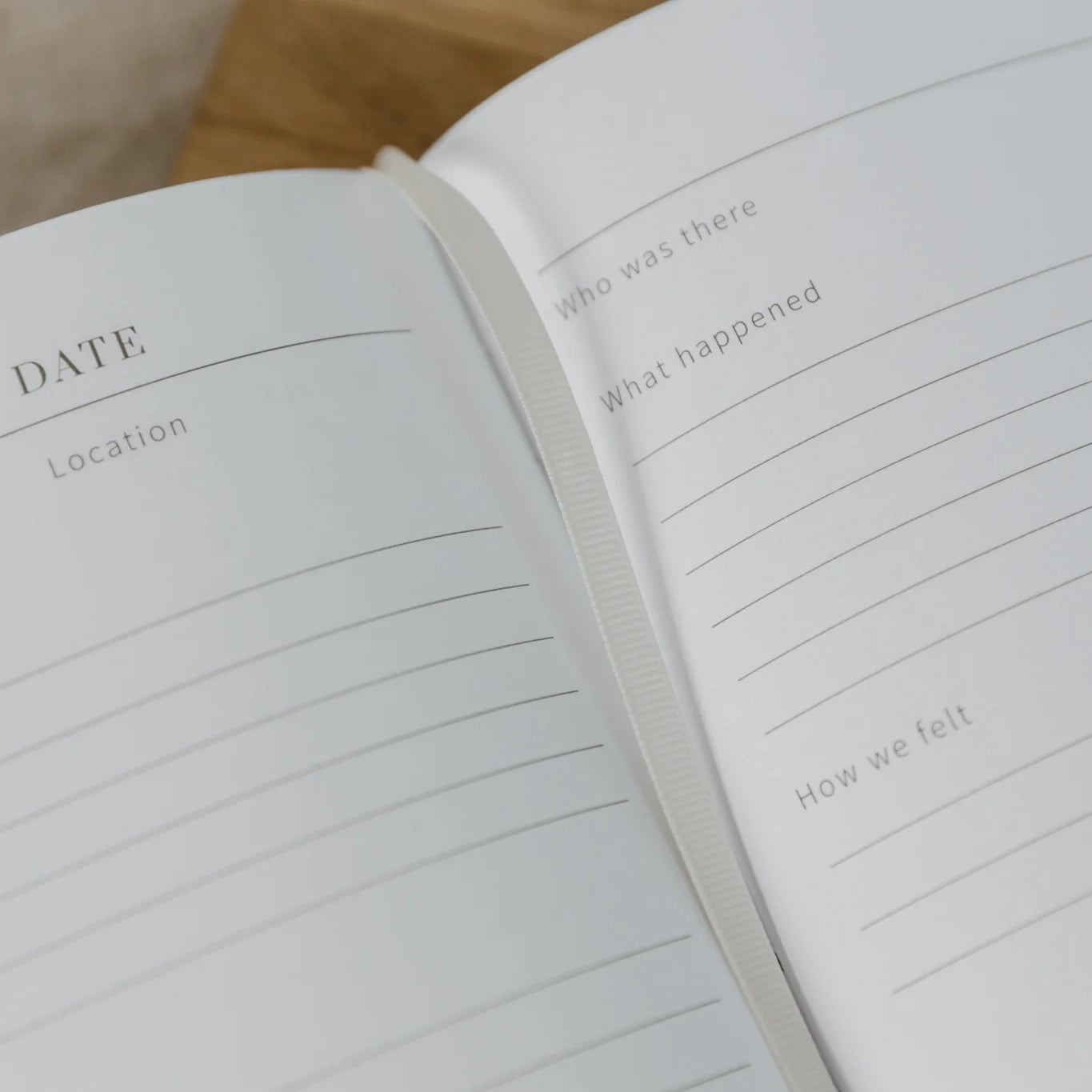 Hold the Moments - Family Keepsake Journal