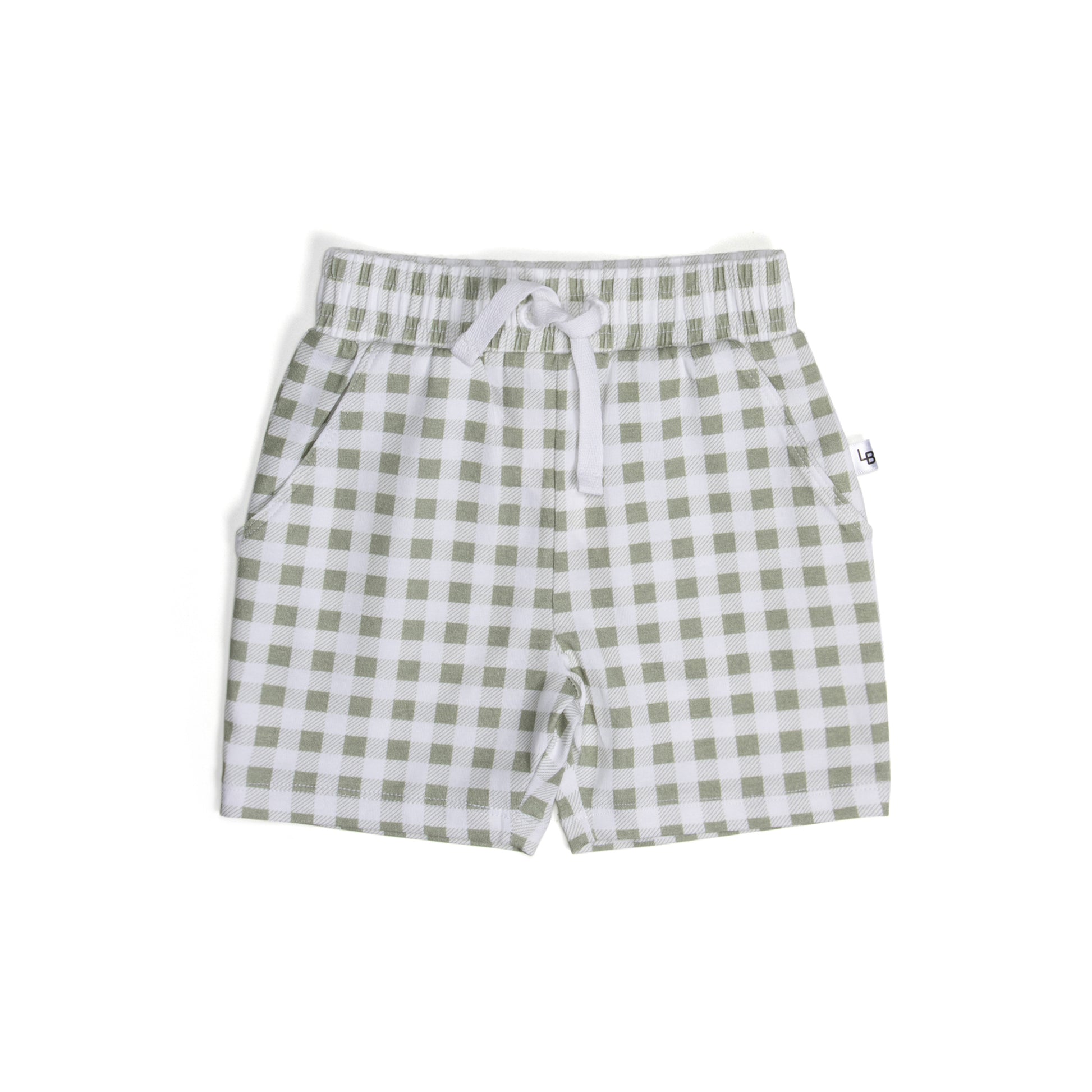 Cotton Shorts 3mth Green - Little Bee by Dimples