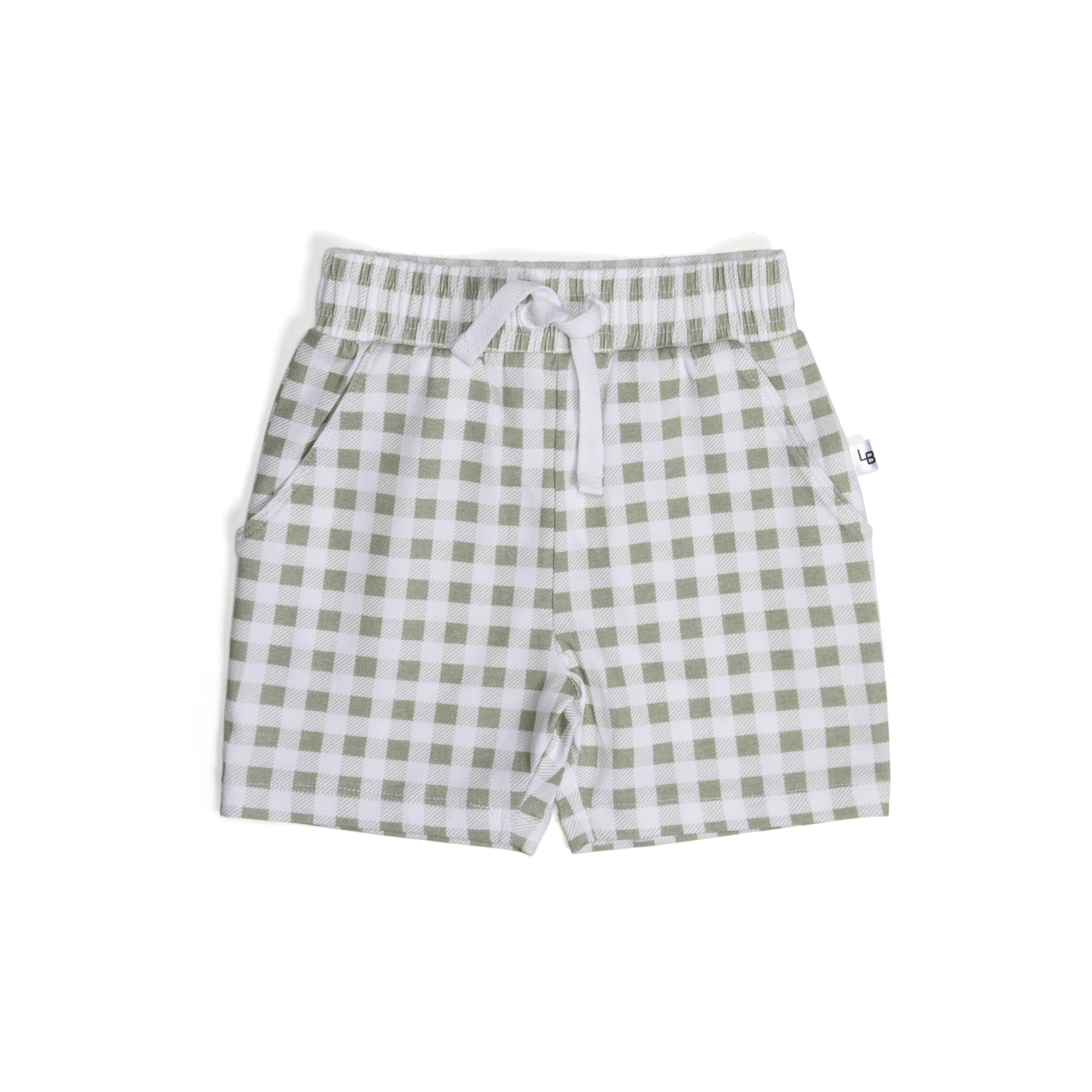 Cotton Shorts 3mth Green - Little Bee by Dimples