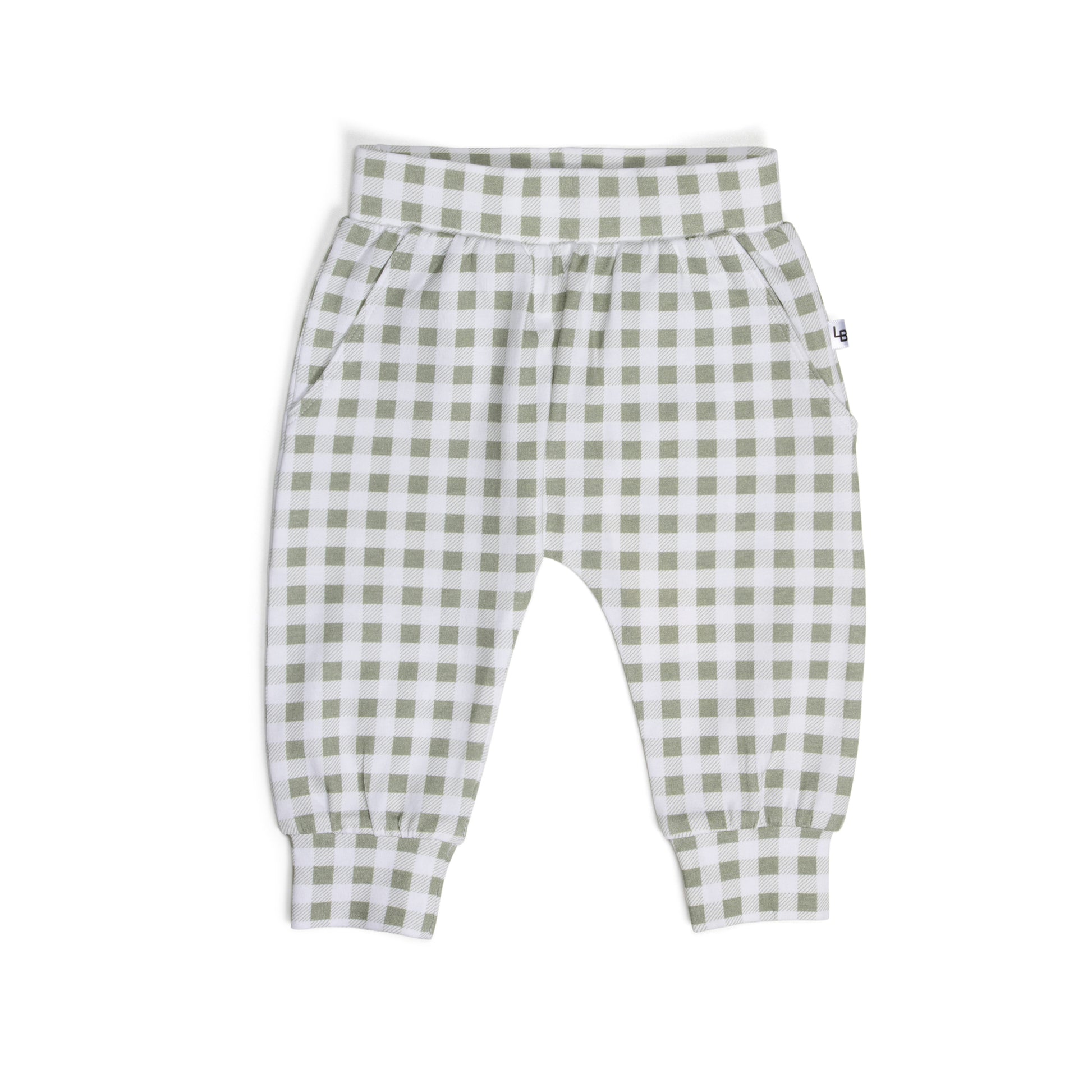 Cotton Leggings NB Green - Little Bee by Dimples