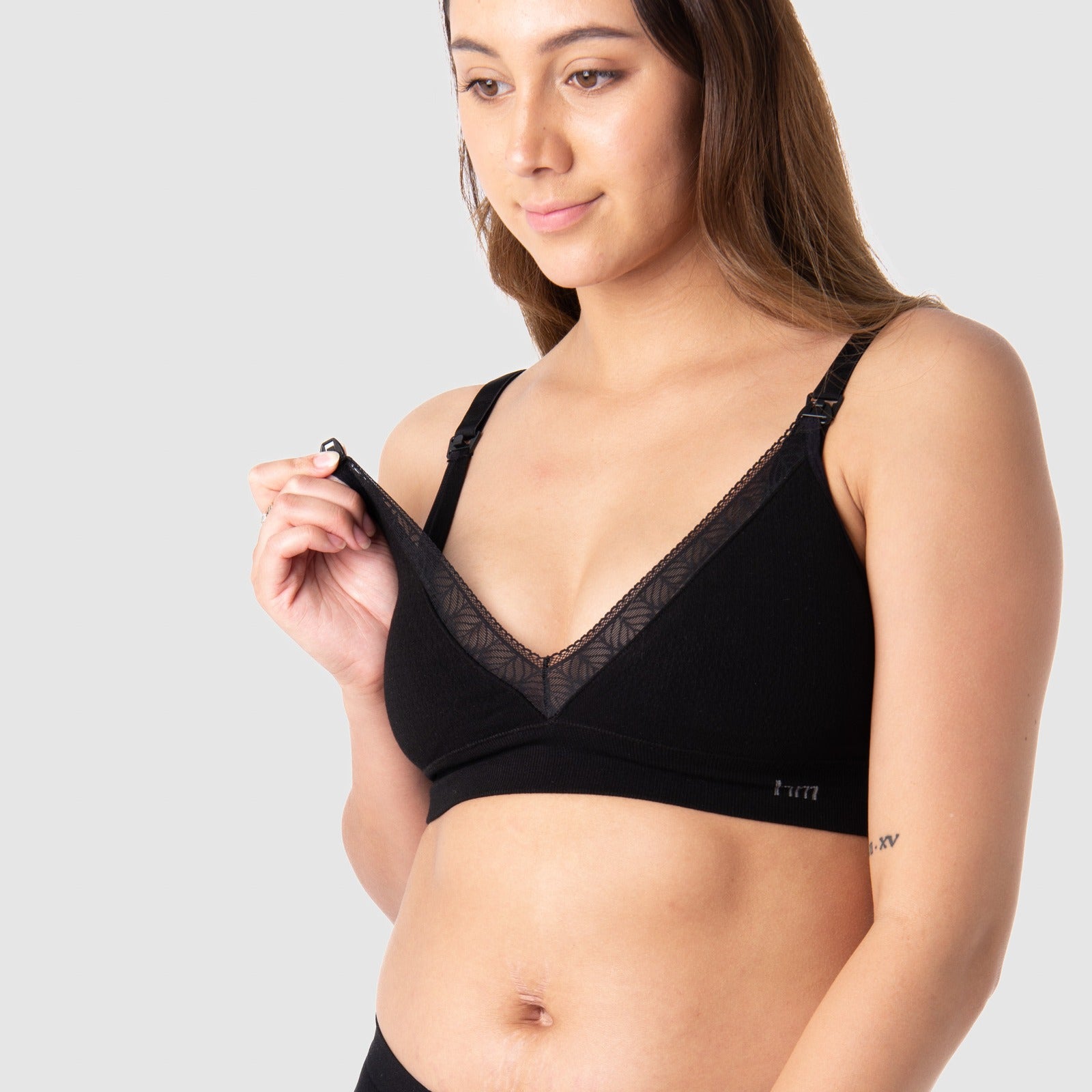 Hotmilk Caress FlexFit Nursing Bra Black L Regular - Hotmilk
