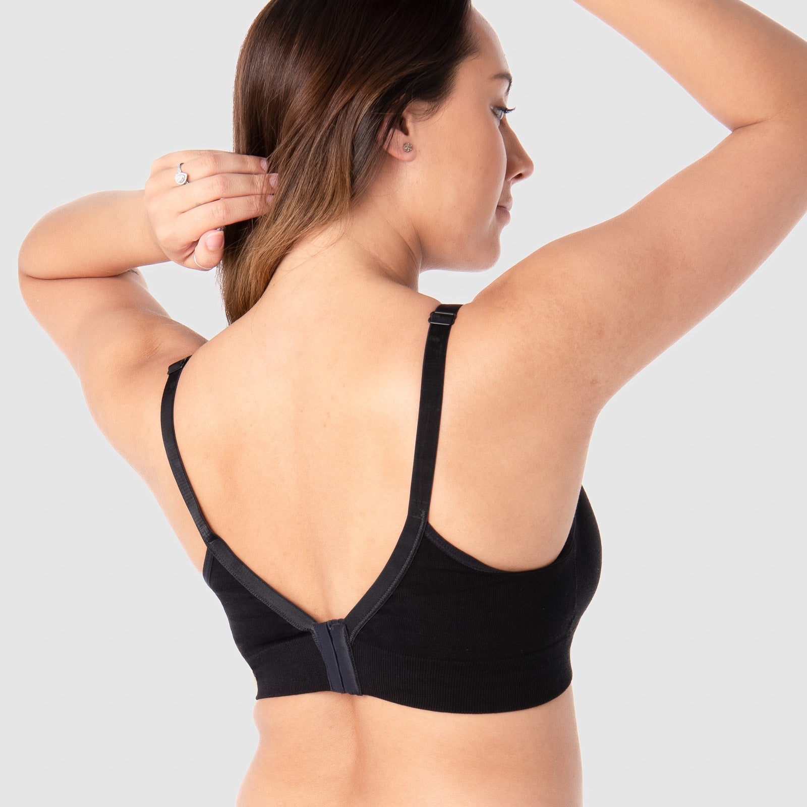 Hotmilk Caress FlexFit Nursing Bra Black L Regular - Hotmilk