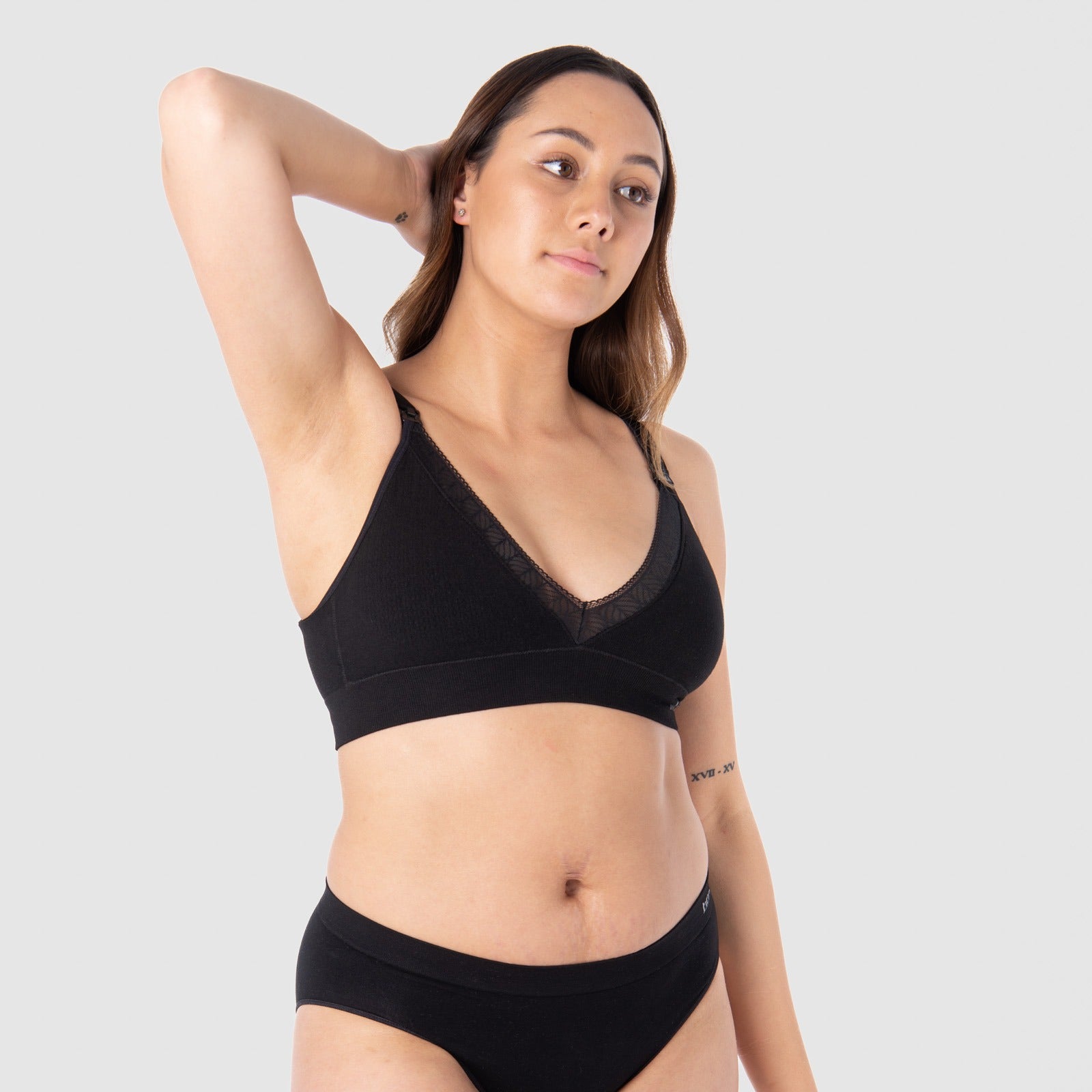 Hotmilk Caress FlexFit Nursing Bra Black L Regular - Hotmilk