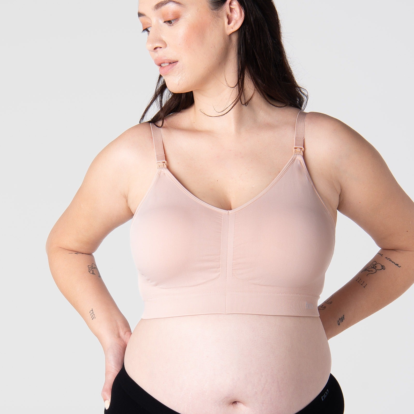 Hotmilk My Necessity 2.0 FlexFit Nursing Bra - Busty Ballet Pink L Busty - Hotmilk