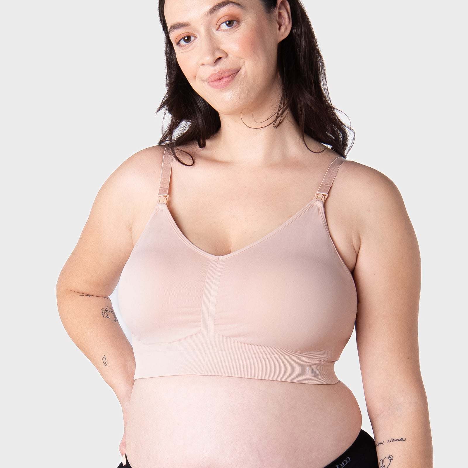 Hotmilk My Necessity 2.0 FlexFit Nursing Bra - Busty Ballet Pink L Busty - Hotmilk