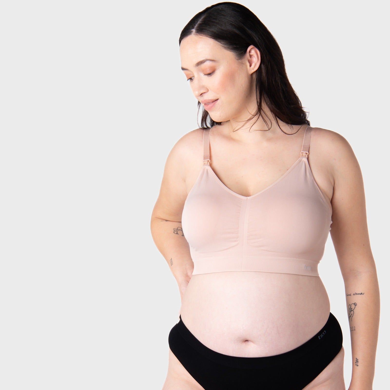 Hotmilk My Necessity 2.0 FlexFit Nursing Bra - Busty Ballet Pink L Busty - Hotmilk