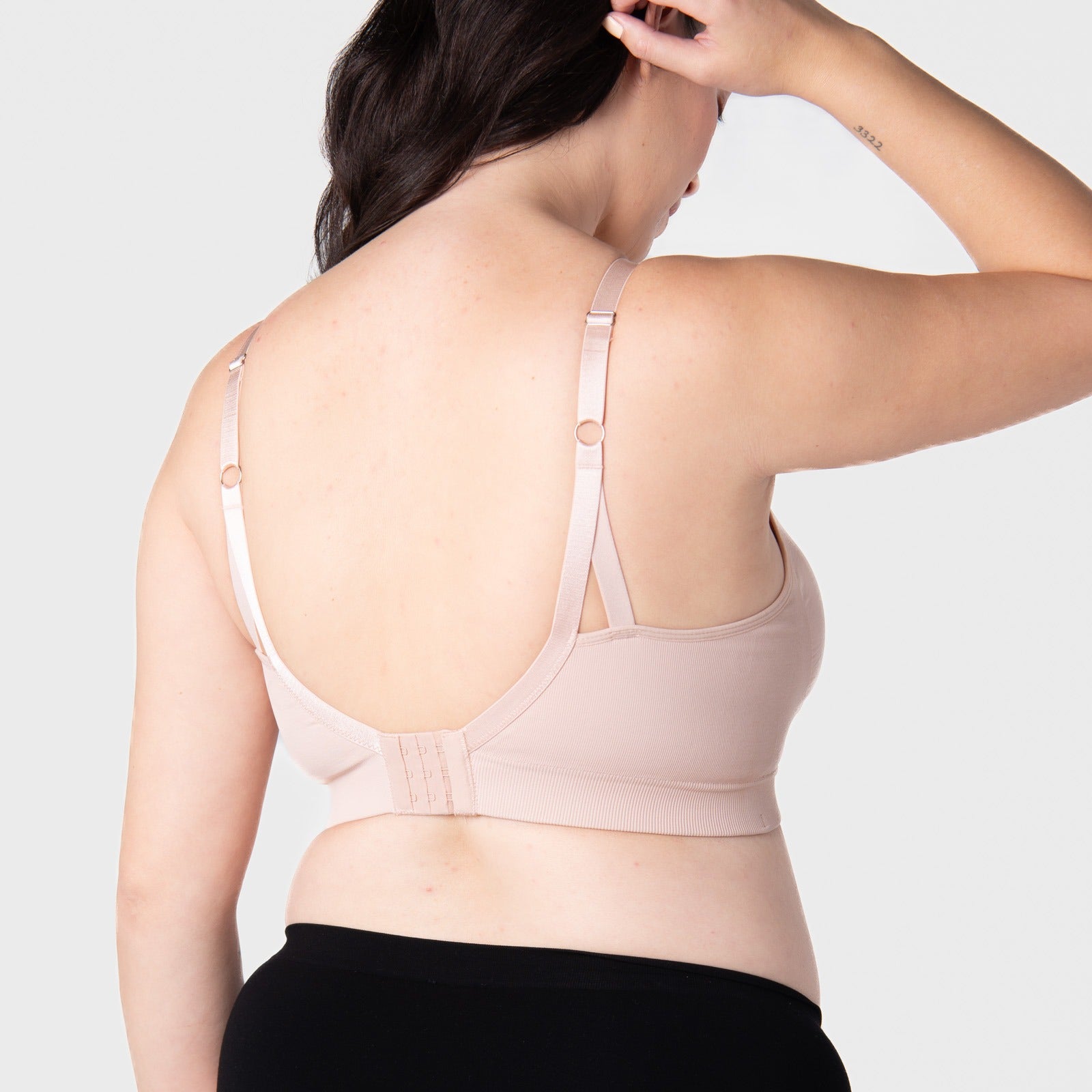 Hotmilk My Necessity 2.0 FlexFit Nursing Bra - Busty Ballet Pink L Busty - Hotmilk
