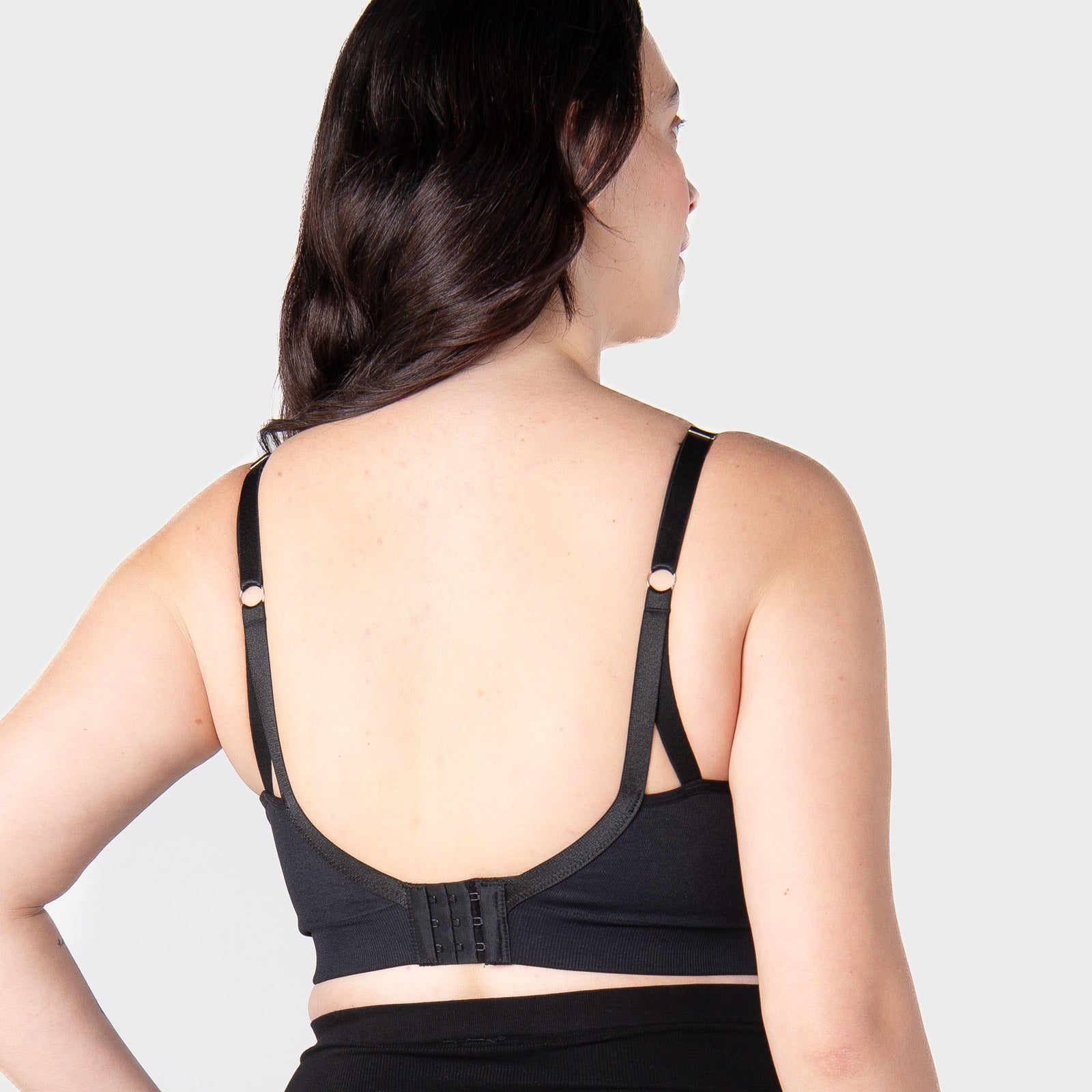 Hotmilk My Necessity 2.0 FlexFit Nursing Bra - Busty Black L Busty - Hotmilk